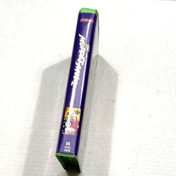 Vintage 1993 The Muppet Movie VHS Jim Henson Green Clamshell Case - Picture 4 of 9